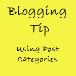 Blogging SEO - Use Post Categories