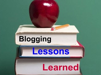 Blogging Lessons Learned