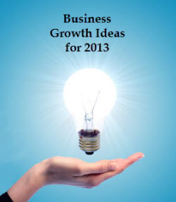 Business Growth Ideas for 2013