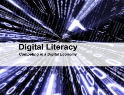 Digital Literacy and Content Marketing