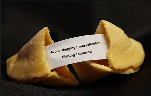 Avoid Procrastination Blogging