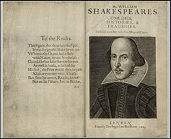 Shakespeare - First Folio Image