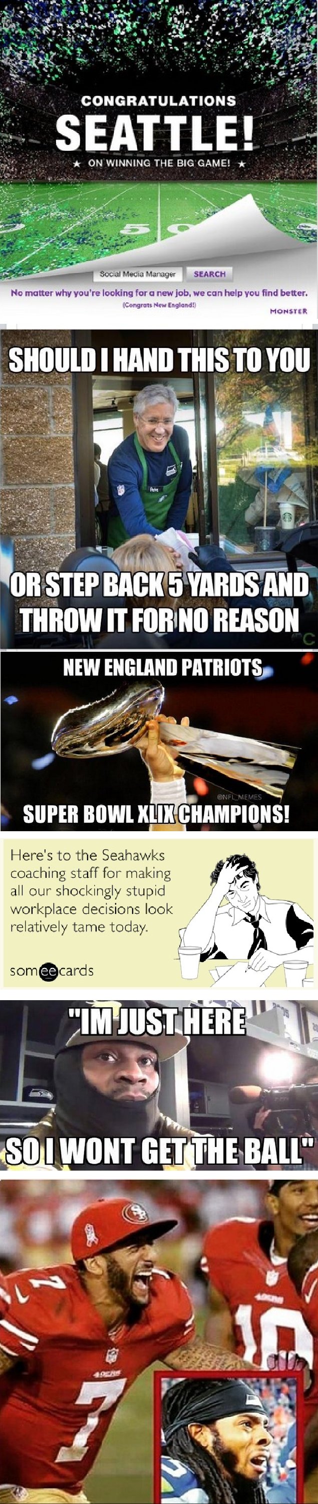 Super Bowl 49 Memes